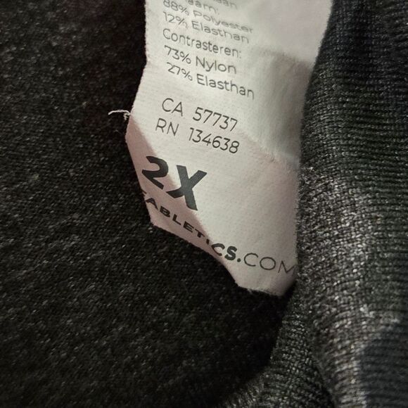 🐢 Fabletics Powerhold High Waisted Pocket Mesh Camo Leggings SIZE XXL - Picture 6 of 15